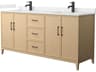 Wyndham Collection Elan 72" White Vanity