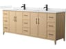 Wyndham Collection Elan 84" White Vanity