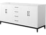 Wyndham Collection Amici 72" White Vanity