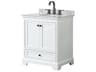 Wyndham Collection Deborah 30" White Vanity