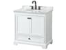 Wyndham Collection Deborah 36" White Vanity