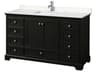 Wyndham Collection Deborah 60" Dark Espresso Vanity