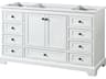 Wyndham Collection Deborah 59" White Vanity