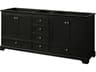 Wyndham Collection Deborah 79" Dark Espresso Vanity