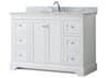 Wyndham Collection Avery 48" White Vanity