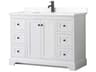 Wyndham Collection Avery 48" White Vanity