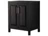 Wyndham Collection Daria 29" Dark Espresso Vanity