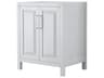 Wyndham Collection Daria 29" White Vanity