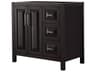 Wyndham Collection Daria 35" Dark Espresso Vanity