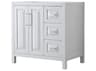 Wyndham Collection Daria 35" White Vanity
