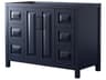 Wyndham Collection Daria 47" Dark Blue Vanity