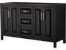 Wyndham Collection Daria 59" Dark Espresso Vanity