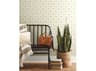 York Wallcoverings Magnolia Home Artful Prints & Patterns Green Cross Stitch Wallpaper