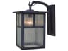 Arroyo Craftsman Mission 1 - Light Glass Outdoor Wall Light