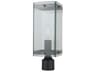 Artcraft Bradgate Glass Outdoor Post Light