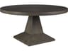 Artistica Cohesion Program Chronicle Round Wood Grigio Dining Table