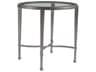 Artistica Sangiovese Round Glass End Table