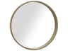 Brownstone Capri Praline Round Wall Mirror