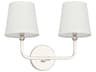 Capital Lighting Dawson 2-Light Polished Nickel Vanity Light
