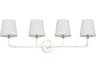 Capital Lighting Dawson 4-Light Polished Nickel Vanity Light