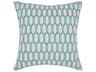 Chandra White Blue Pillow