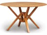 Copeland Exeter Round Wood Dining Table