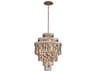 Corbett Lighting Dolcetti 7-Light Silver Crystal Tiered Pendant