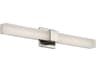 dweLED by WAC Lighting Esprit 2-Light Brushed Nickel LED Vanity Light