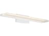 dweLED by WAC Lighting Level 1-Light White LED Vanity Light