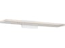 dweLED by WAC Lighting Level 1-Light White LED Vanity Light