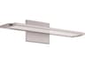 dweLED by WAC Lighting Line 1-Light Brushed Aluminum Gray LED Vanity Light