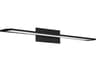 dweLED by WAC Lighting Line 1-Light Black LED Vanity Light