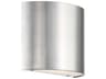 dweLED by WAC Lighting Pocket 1-Light Brushed Nickel LED Wall Sconce