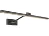 dweLED by WAC Lighting Reed 1-Light Black LED Picture Light