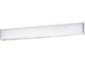 dweLED by WAC Lighting Strip 1-Light Brushed Aluminum Gray LED Vanity Light