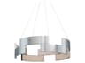 dweLED by WAC Lighting Trap 1-Light Chrome LED Geometric Round Pendant