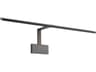 dweLED by WAC Lighting Uptown 1-Light Black LED Picture Light