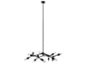 Eglo Bocadella 12-Light Black Pendant