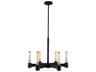 Eglo Broyles 6-Light Matte Black Chandelier