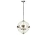 Eglo Cecillia 6-Light Chrome Globe Pendant