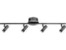 Eglo Lianello 4-Light Black Chrome Cylinder Track & Rail Light