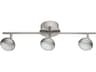 Eglo Lombes 3-Light Matte Nickel Track & Rail Light