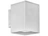 Eglo Madras 1-Light Aluminum Silver Wall Sconce