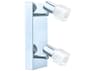 Eglo Nocera 2-Light Chrome Track & Rail Light