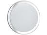 Eglo Planet 2-Light Chrome Round Flush Mount