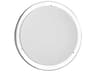 Eglo Planet 1-Light Chrome Round Flush Mount