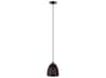 Eglo Safi 1-Light Matte Black Bell Mini Pendant