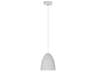 Eglo Sarabia 1-Light Grey Bell Mini Pendant
