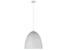 Eglo Sarabia 1-Light Grey Bell Pendant