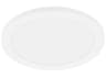 Eglo Trago 1-Light White Round Flush Mount